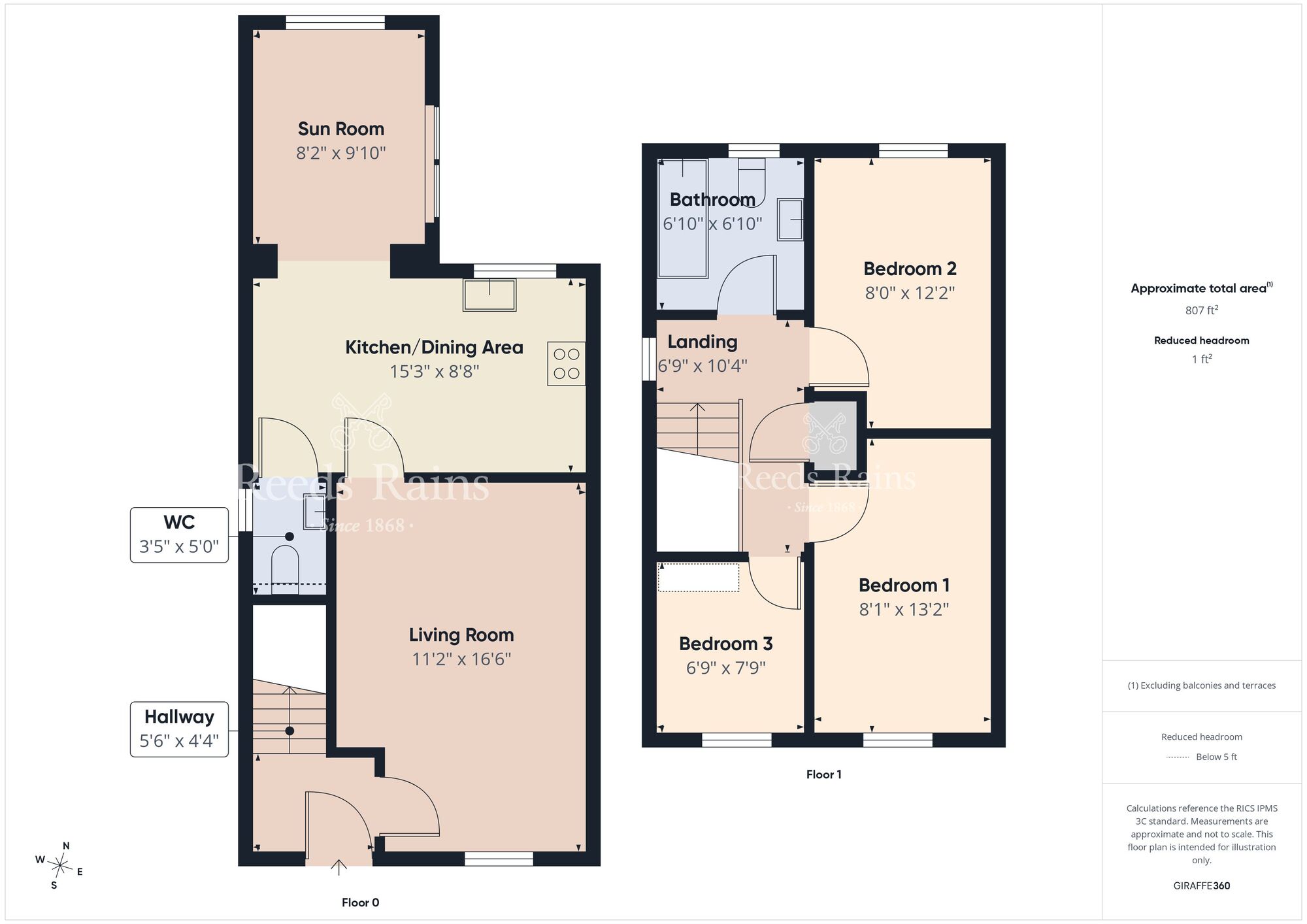 Floorplan of 3 bedroom Semi Detached House for sale, Linen Crescent, Bangor, County Down, BT19