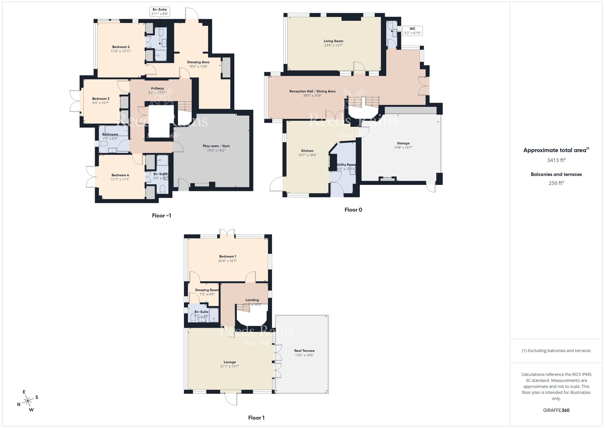 Floorplan of 4 bedroom Detached House for sale, Seacourt Lane, Bangor, County Down, BT20