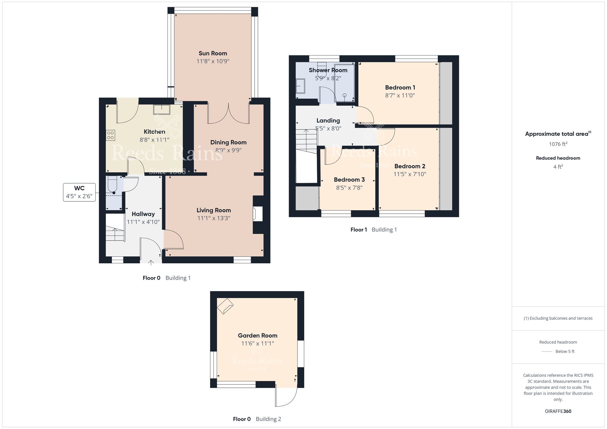 Floorplan of 3 bedroom Semi Detached House for sale, Ashbury Road, Bangor, County Down, BT19