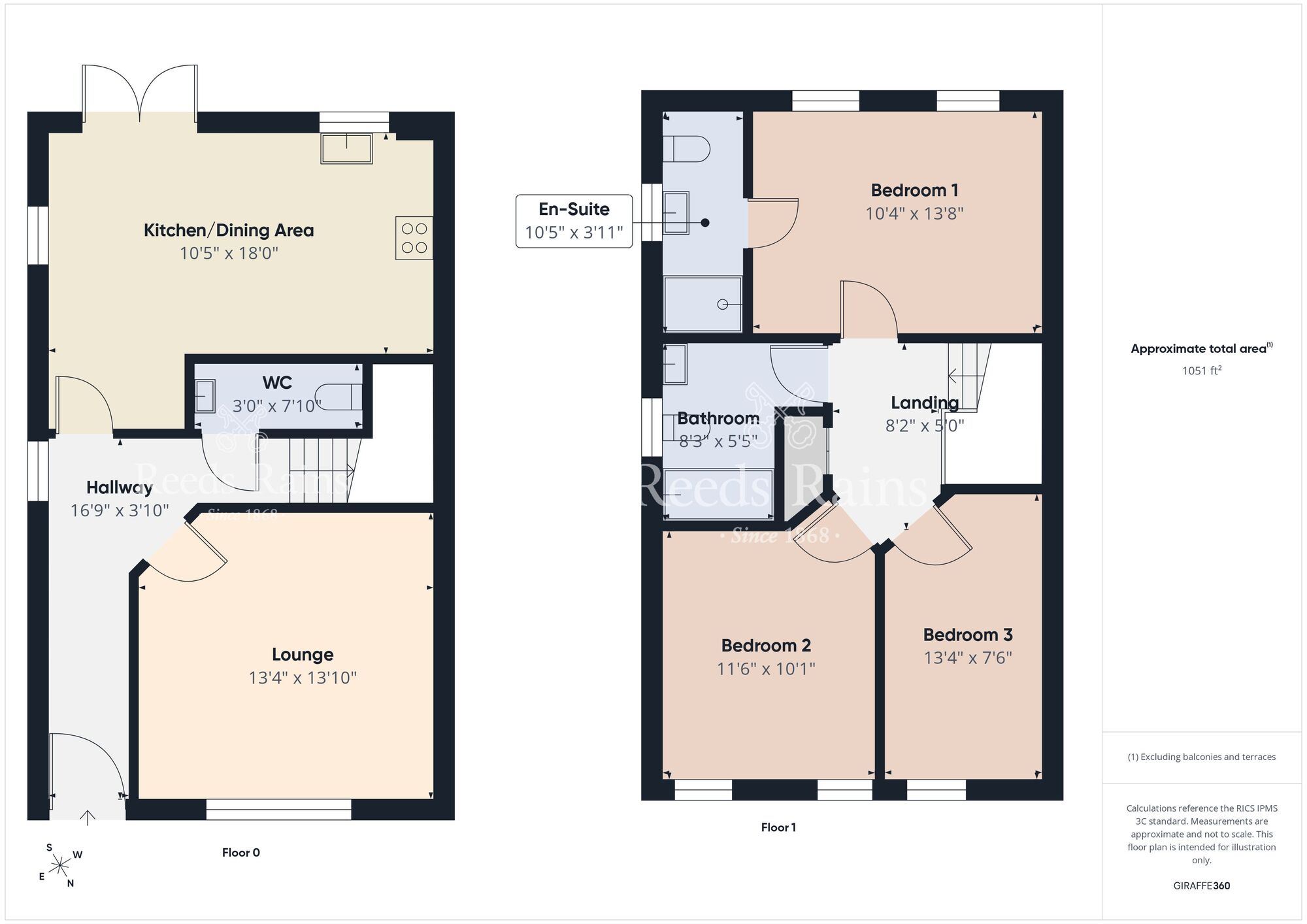 Floorplan of 3 bedroom Semi Detached House for sale, Lynn Hall Lane, Bangor, County Down, BT19