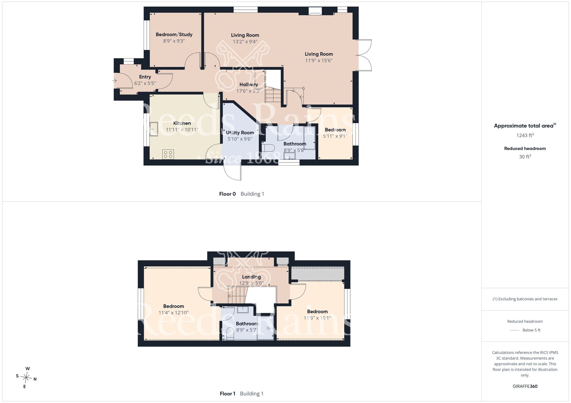 Floorplan of 4 bedroom Detached Bungalow for sale, Pinfold Gardens, Bridlington, East Yorkshire, YO16