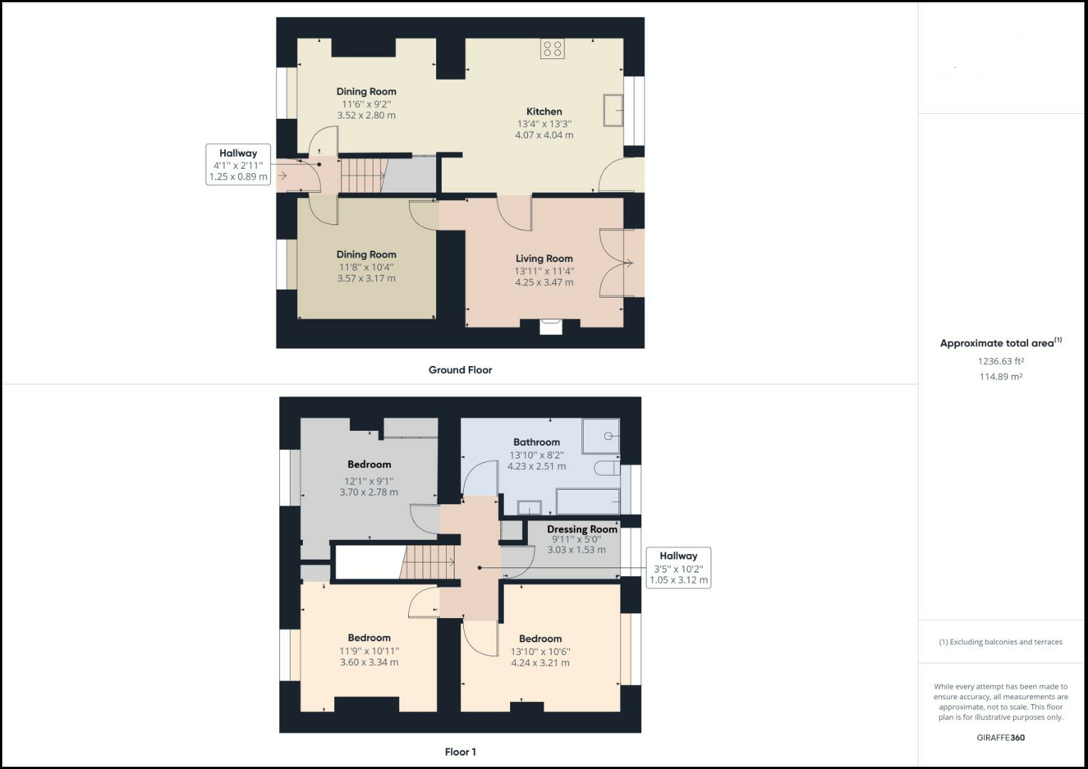 Floorplan of 3 bedroom Detached House for sale, St. Michaels Walk, Bempton, East Yorkshire, YO15