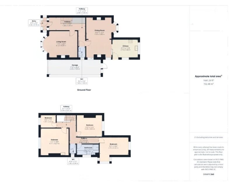 Floorplan of 4 bedroom Semi Detached House for sale, Queensgate, Bridlington, East Yorkshire, YO16