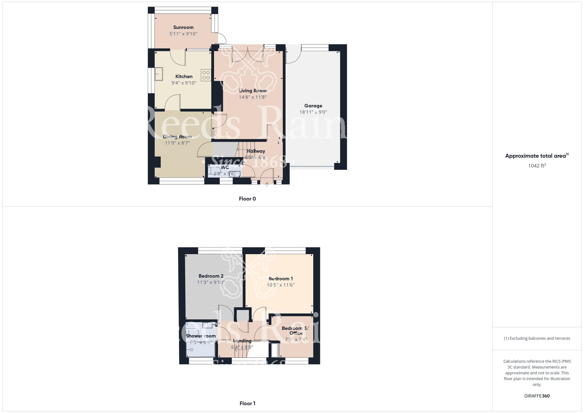 Floorplan of 3 bedroom Detached House for sale, Cloverley Road, Bridlington, East Yorkshire, YO16