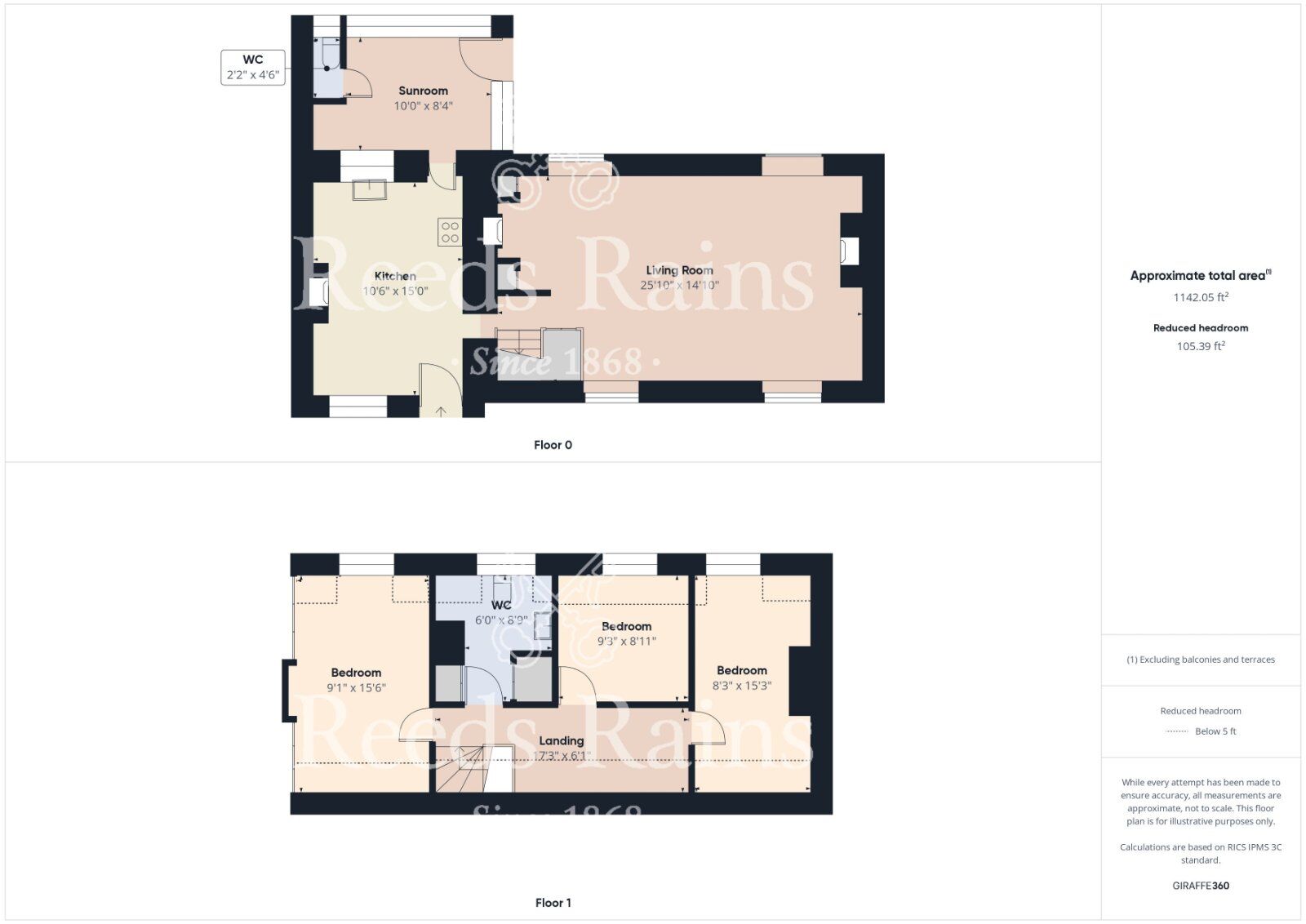 Floorplan of 3 bedroom Mid Terrace House for sale, Main Street, Sewerby, East Riding of Yorkshire, YO15