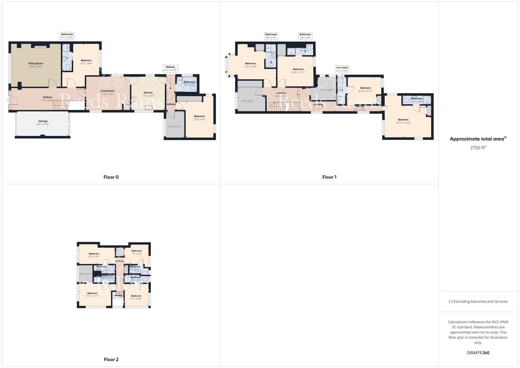 Floorplan of 11 bedroom Semi Detached House for sale, Summerfield Road, East Yorkshire, YO15