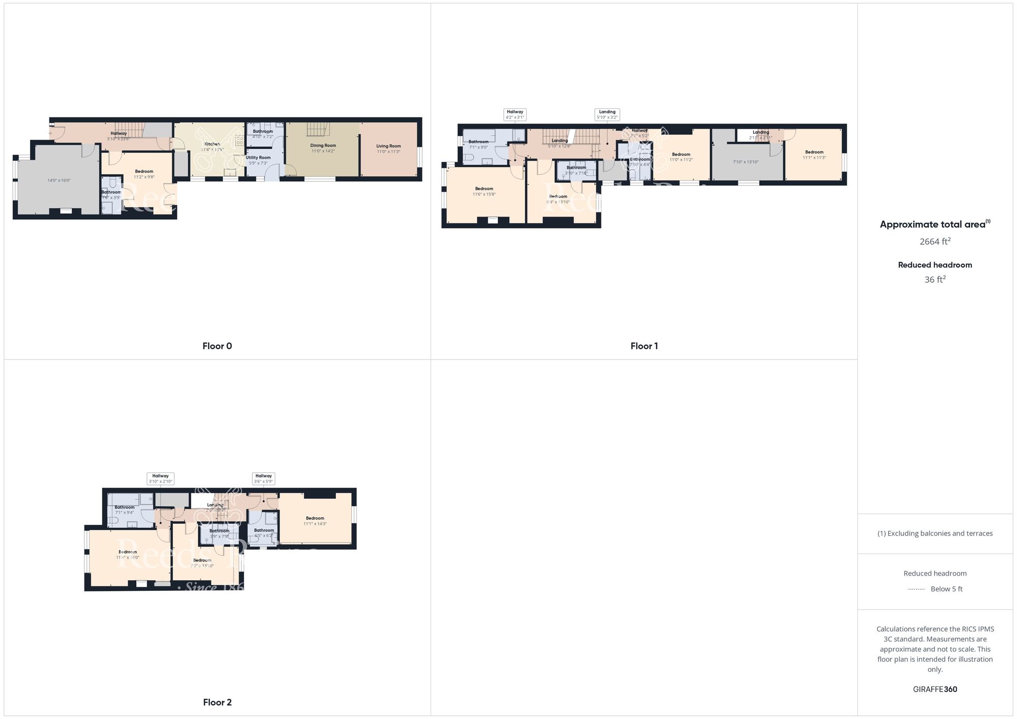 Floorplan of 9 bedroom End Terrace House for sale, Vernon Road, Bridlington, East Yorkshire, YO15