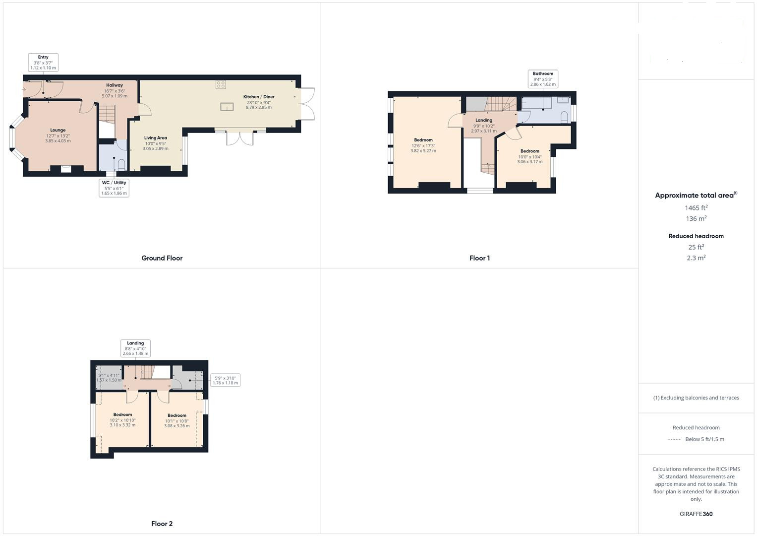 Floorplan of 4 bedroom Semi Detached House for sale, St. Johns Avenue, Bridlington, East Yorkshire, YO16