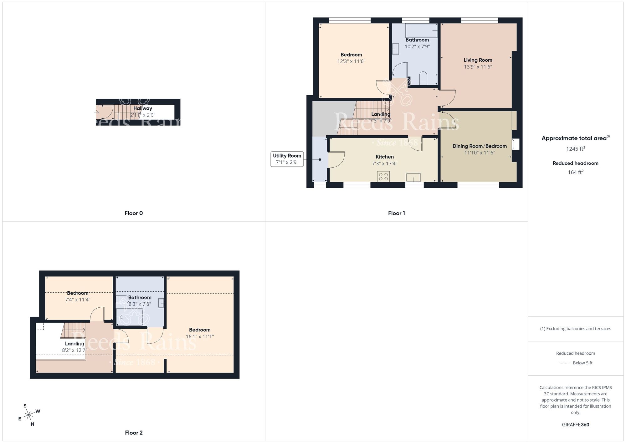 Floorplan of 3 bedroom Flat for sale, Marton Road, Bridlington, East Yorkshire, YO16