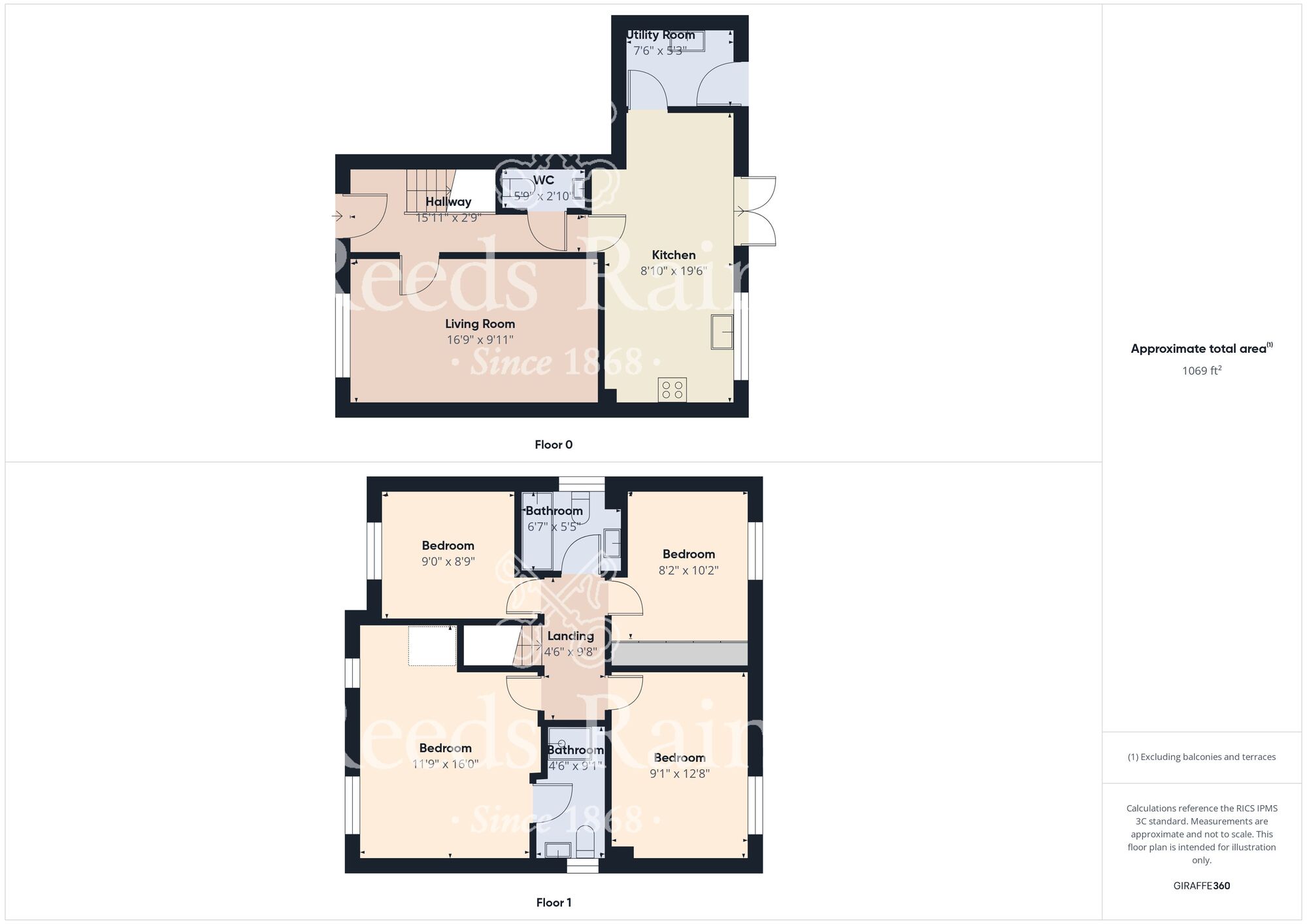 Floorplan of 4 bedroom Detached House for sale, Pinfold Lane, Bridlington, East Yorkshire, YO16