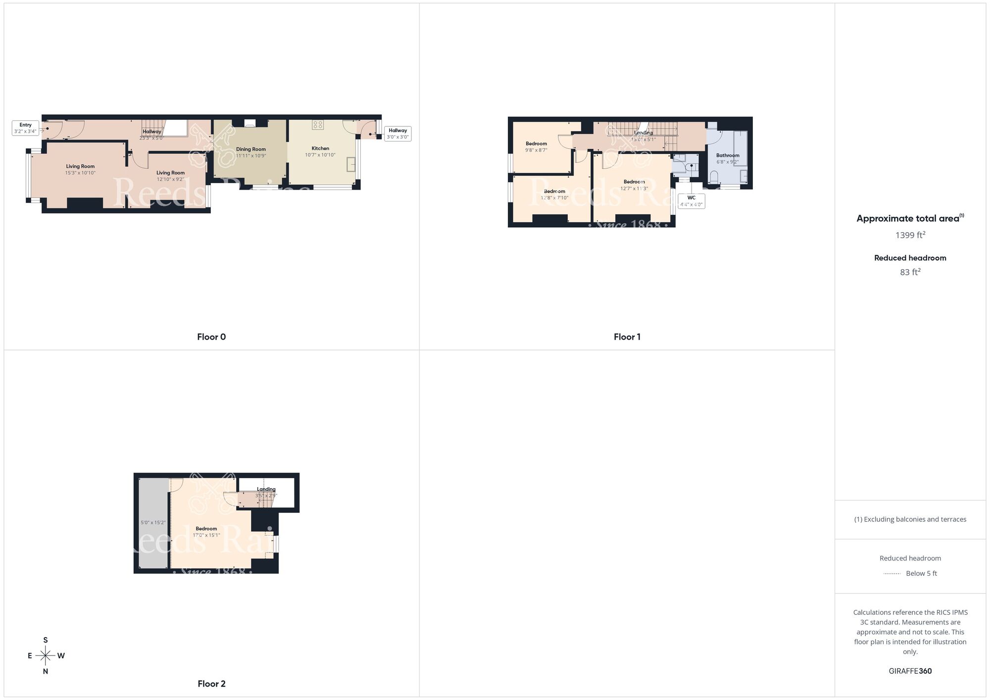Floorplan of 4 bedroom Mid Terrace House for sale, St. Johns Street, Bridlington, East Yorkshire, YO16