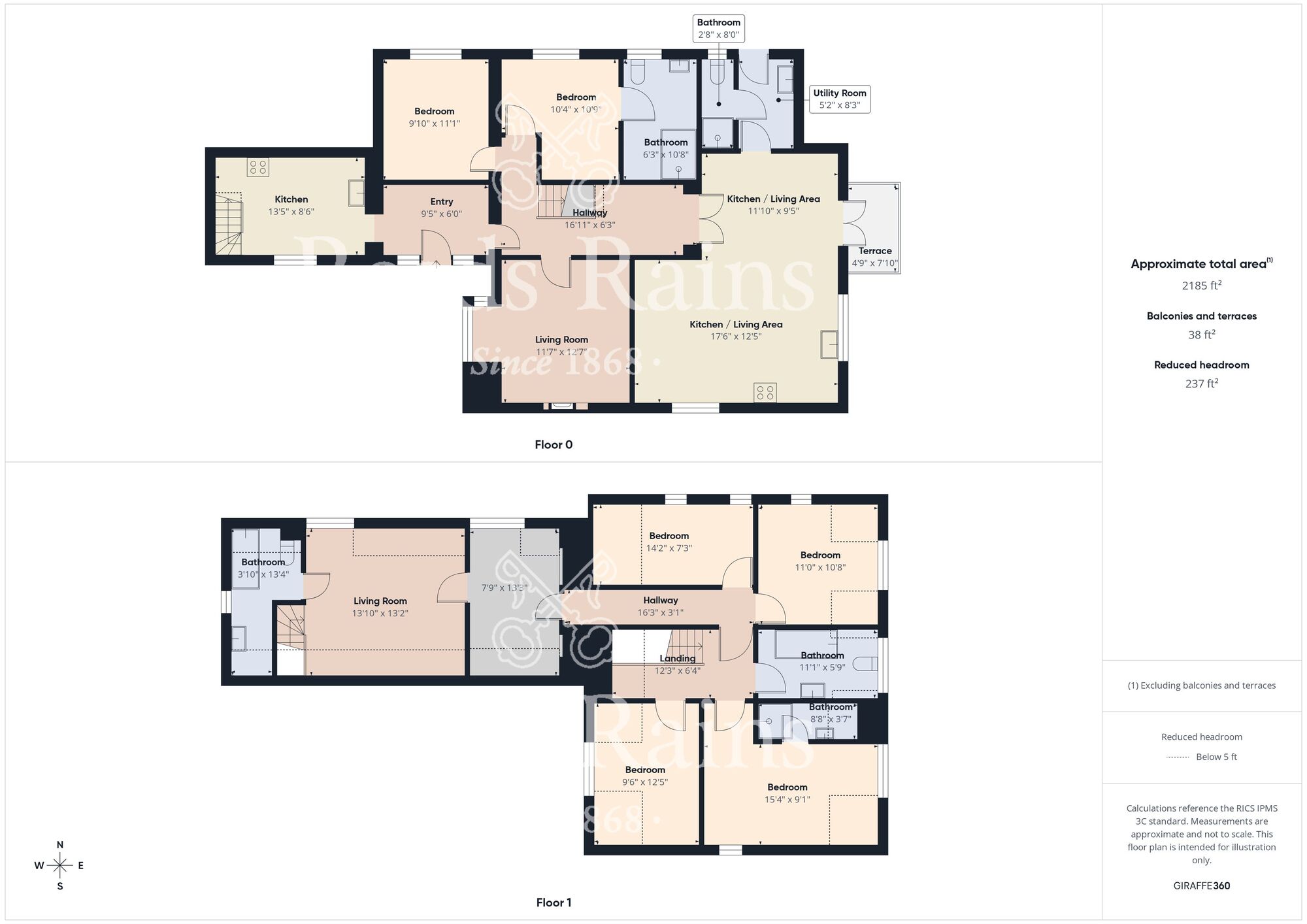 Floorplan of 6 bedroom Detached House for sale, Southsea Road, Flamborough, East Yorkshire, YO15