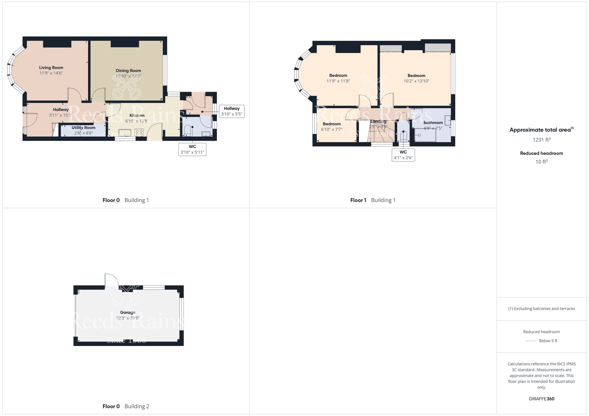 Floorplan of 3 bedroom Semi Detached House for sale, Rosebery Avenue, Bridlington, East Yorkshire, YO15