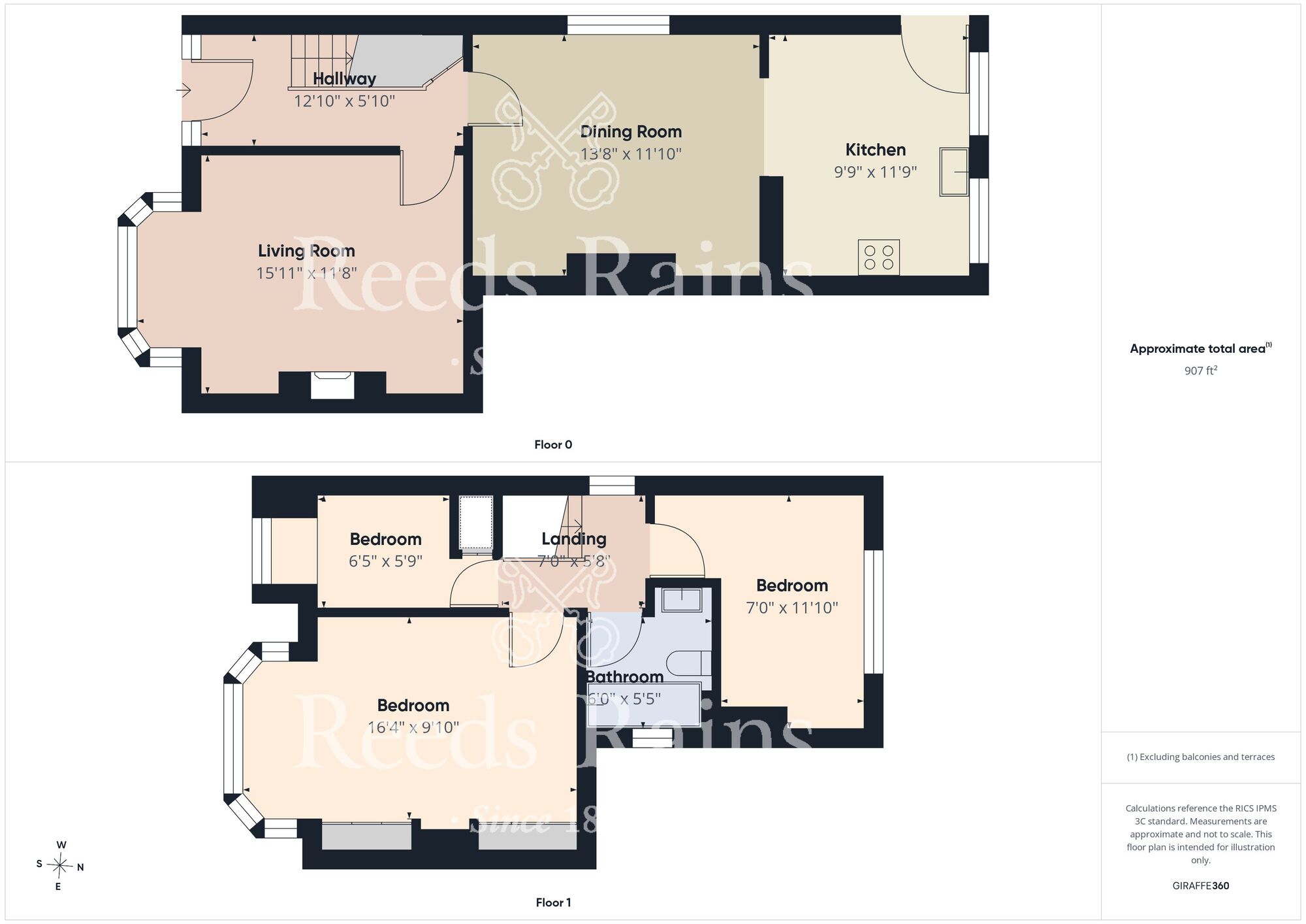 Floorplan of 3 bedroom Detached House for sale, St Thomas Road, Bridlington, East Riding Of Yorkshire, YO16