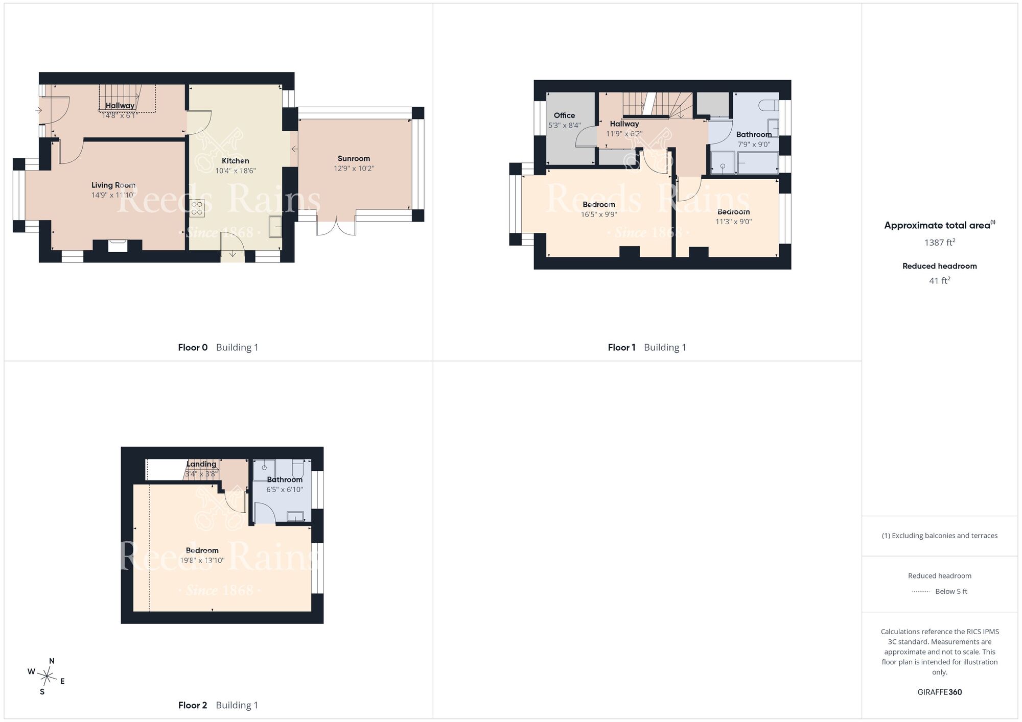 Floorplan of 3 bedroom Semi Detached House for sale, Bempton Lane, Bridlington, East Riding of Yorkshire, YO16