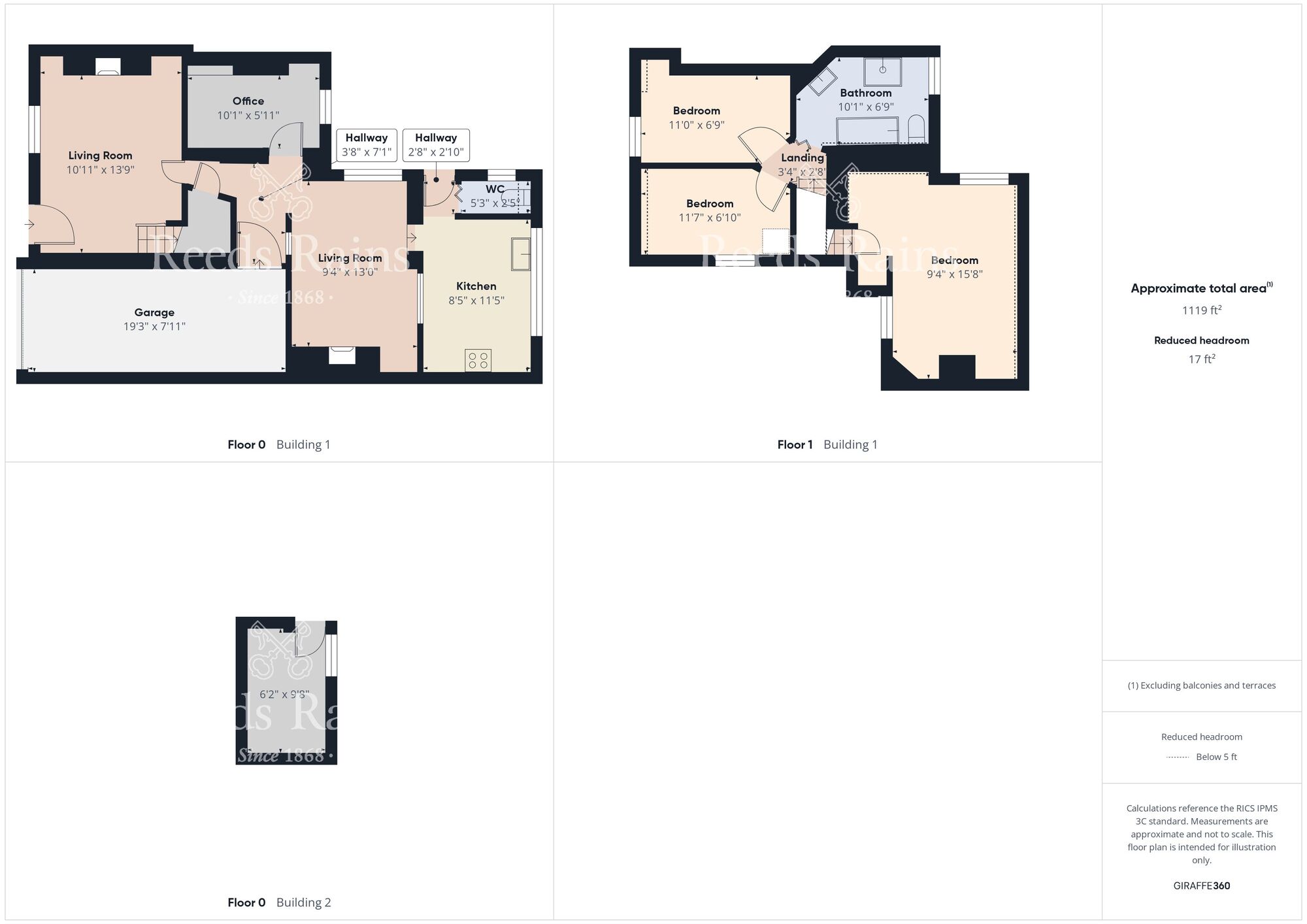 Floorplan of 3 bedroom Semi Detached House for sale, Tower Street, Flamborough, East Yorkshire, YO15