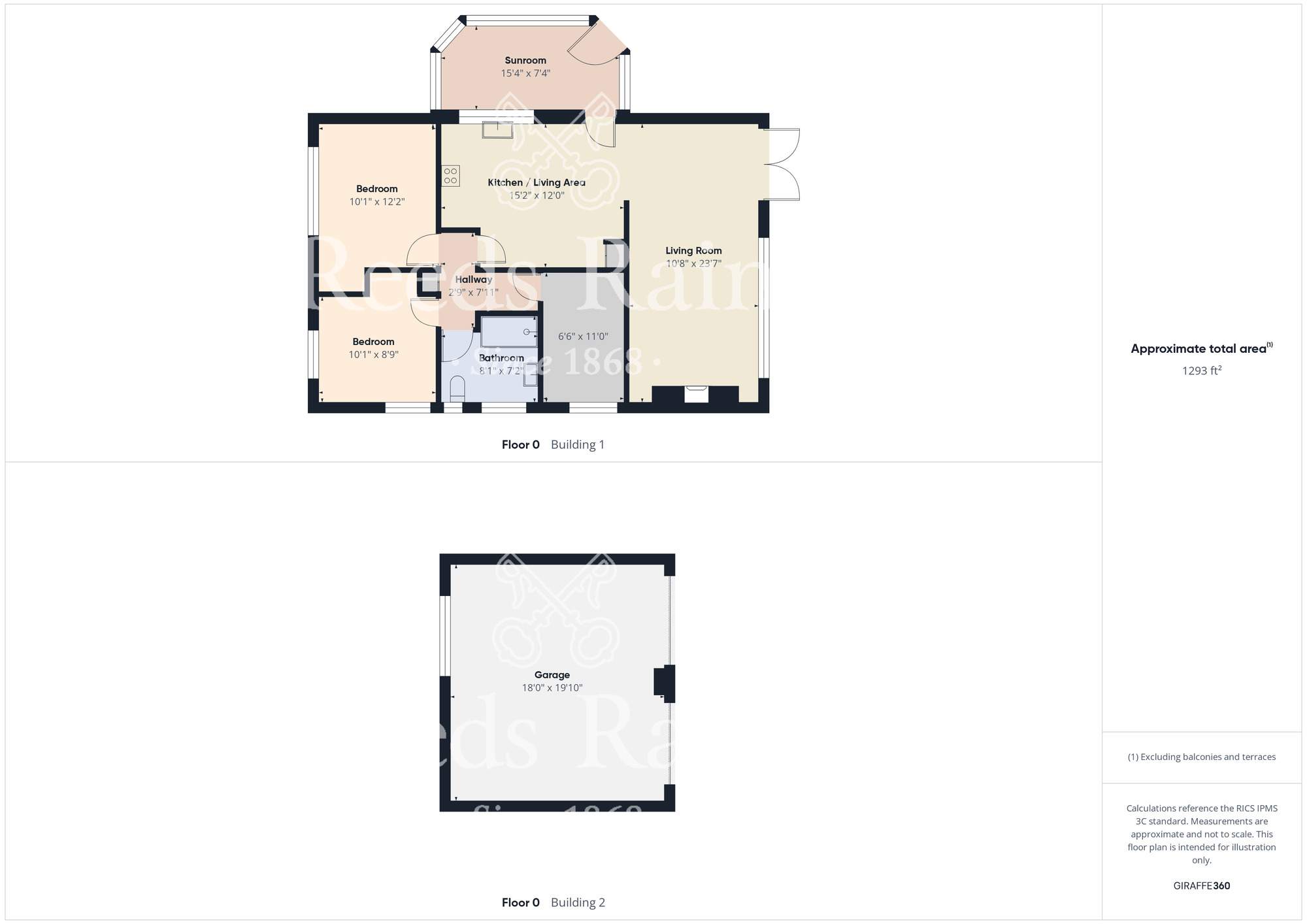 Floorplan of 3 bedroom Detached Bungalow for sale, Main Street, Buckton, East Yorkshire, YO15