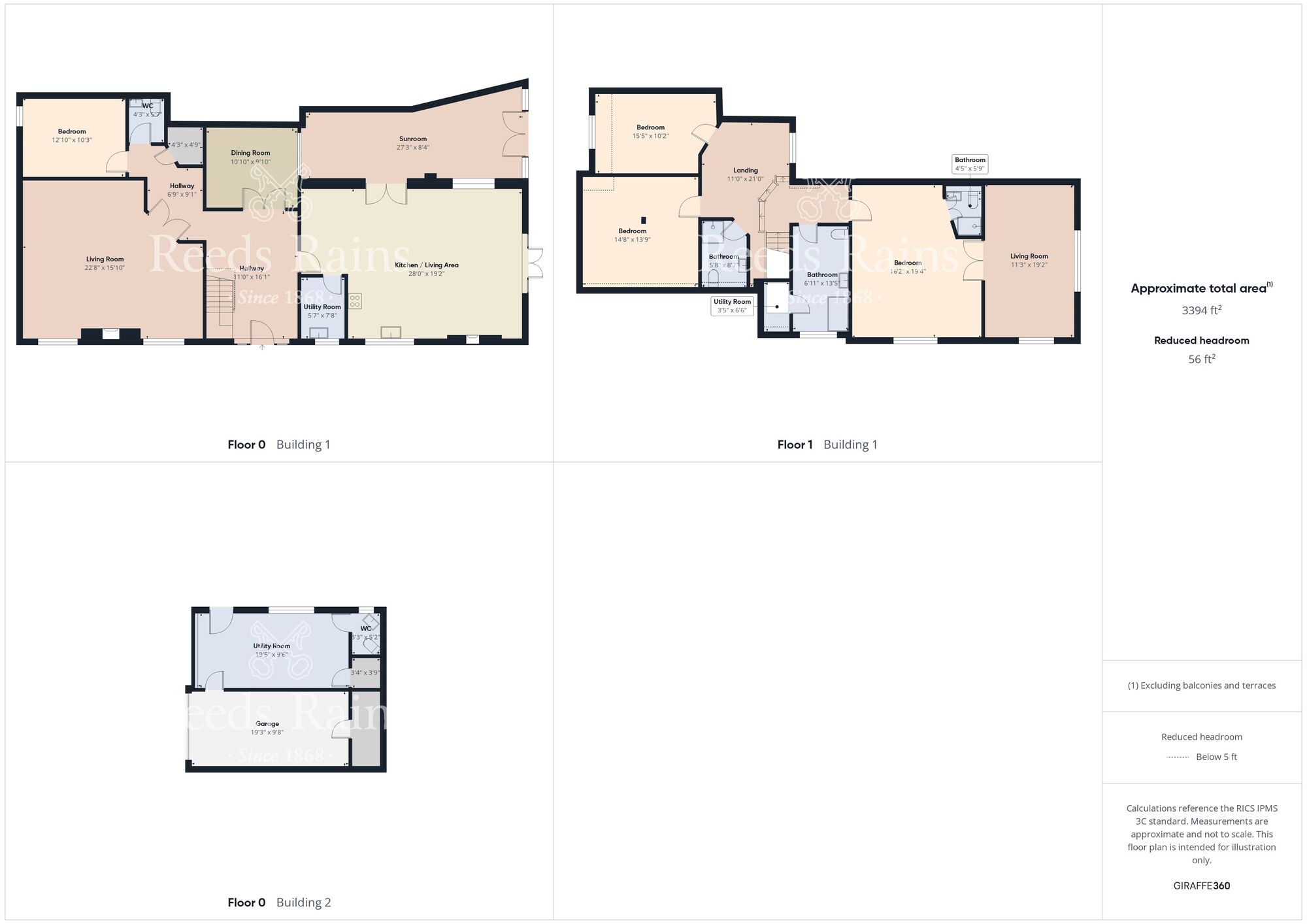 Floorplan of 4 bedroom Semi Detached House for sale, Haverdale Lane, Bridlington, East Yorkshire, YO16