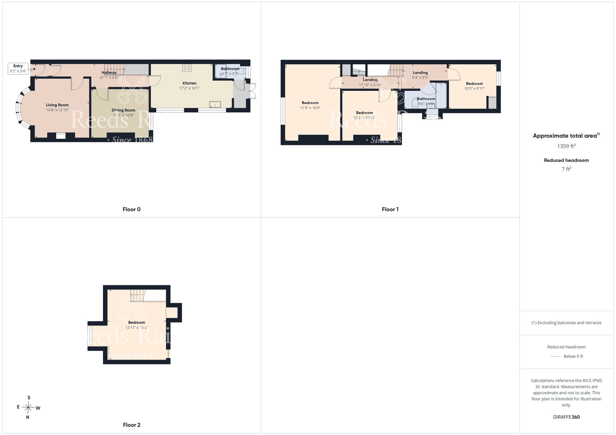 Floorplan of 4 bedroom Semi Detached House for sale, St. Johns Avenue, Bridlington, East Riding of Yorkshire, YO16