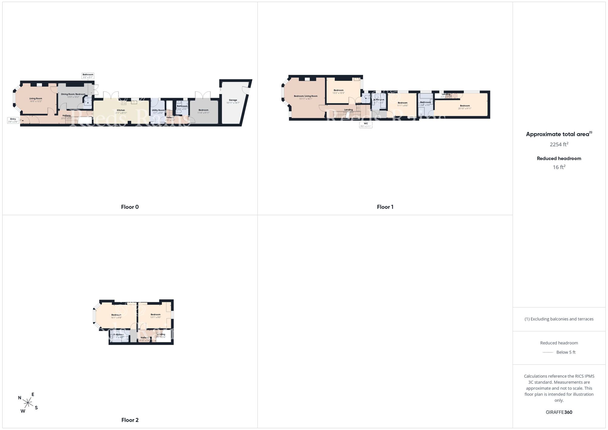 Floorplan of 7 bedroom Mid Terrace House for sale, Trinity Road, Bridlington, East Riding Of Yorkshire, YO15