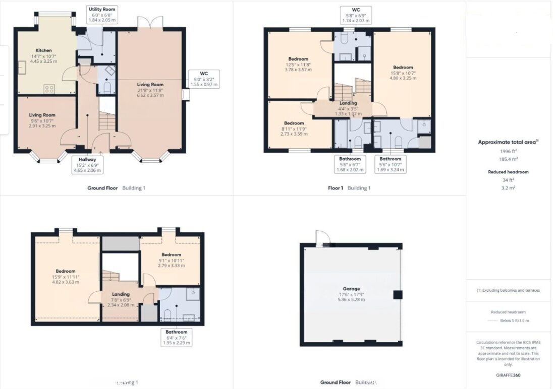 Floorplan of 5 bedroom Detached House for sale, Waterdale Close, Bridlington, East Yorkshire, YO16