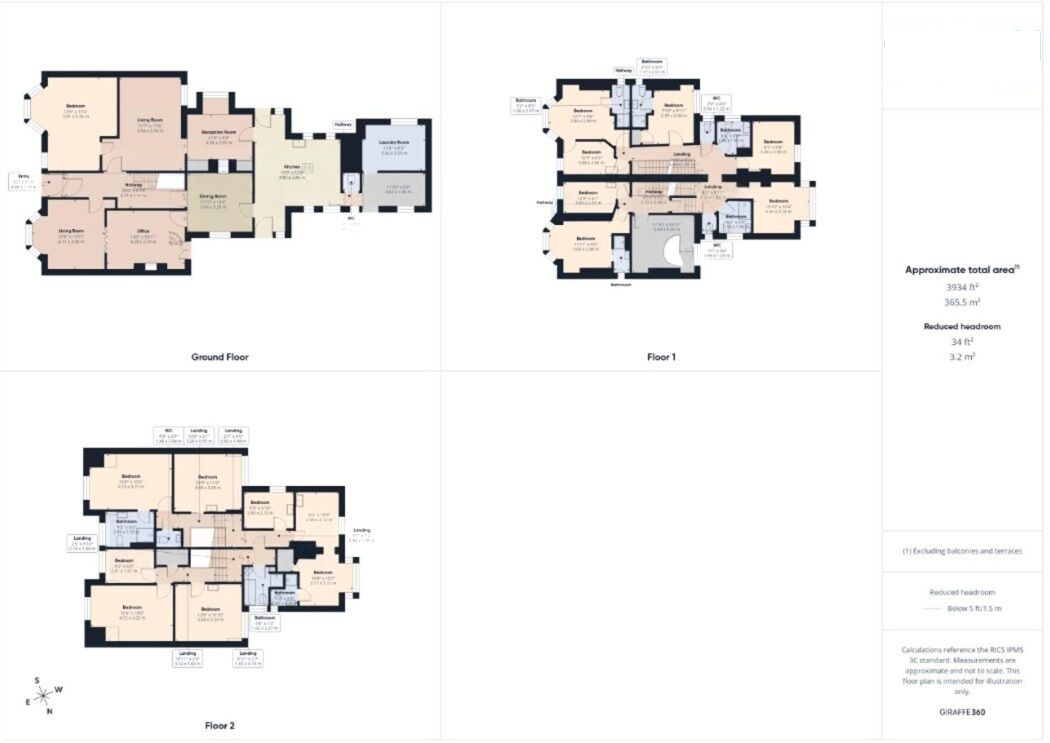Floorplan of 15 bedroom Detached House for sale, Marshall Avenue, Bridlington, East Yorkshire, YO15