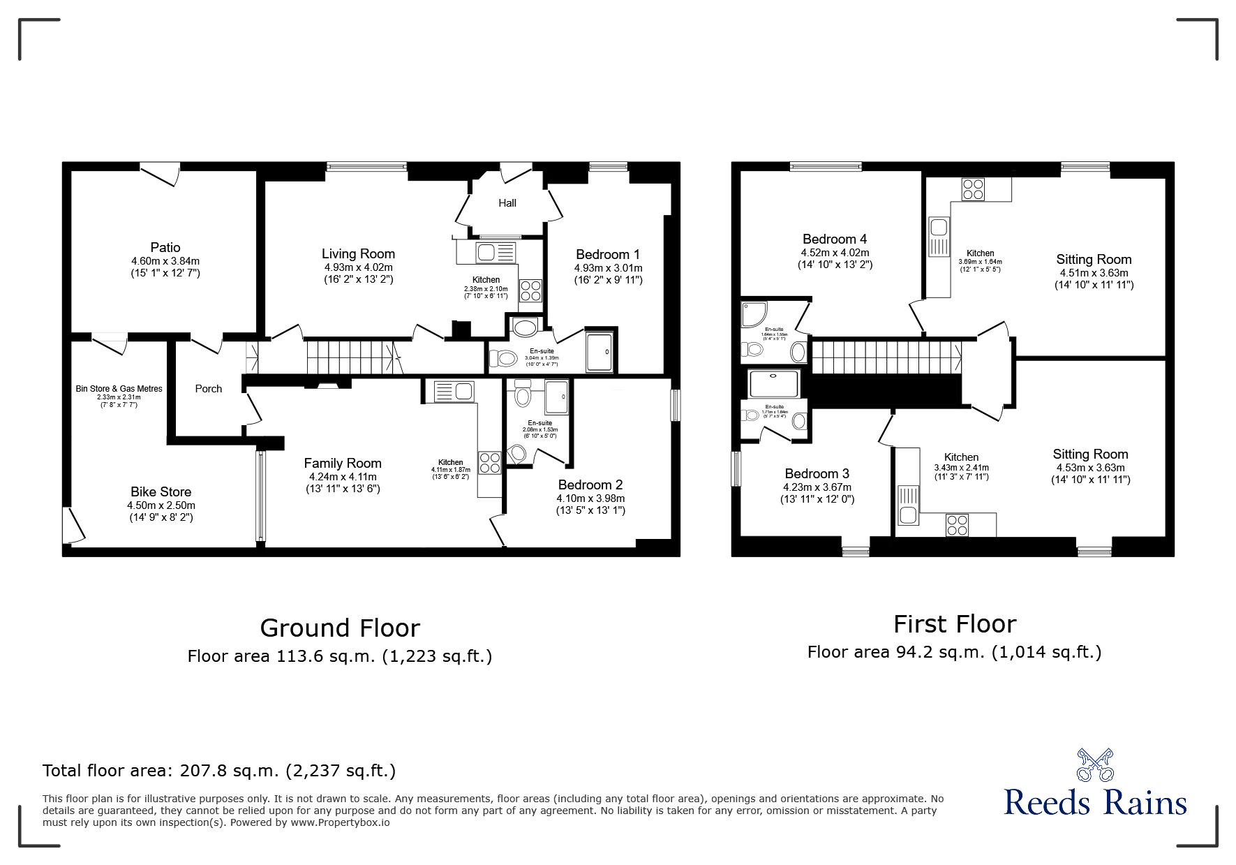 Floorplan of 4 bedroom Semi Detached Flat for sale, Gannow Lane, Burnley, Lancashire, BB12