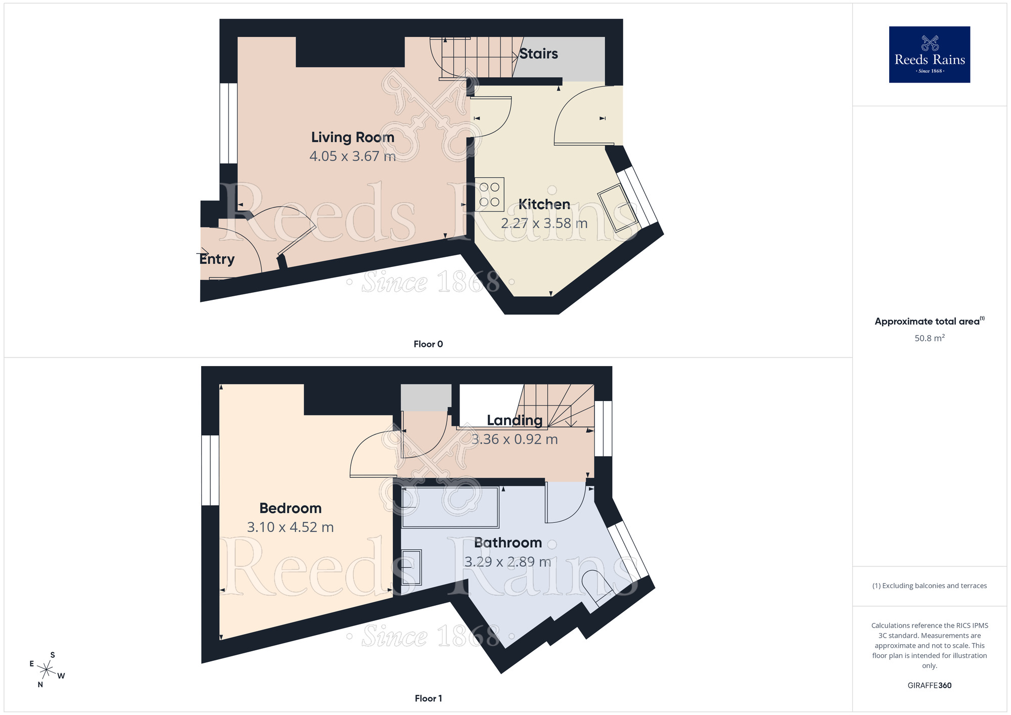 Floorplan of 1 bedroom Mid Terrace House for sale, Peel Street, Padiham, Lancashire, BB12
