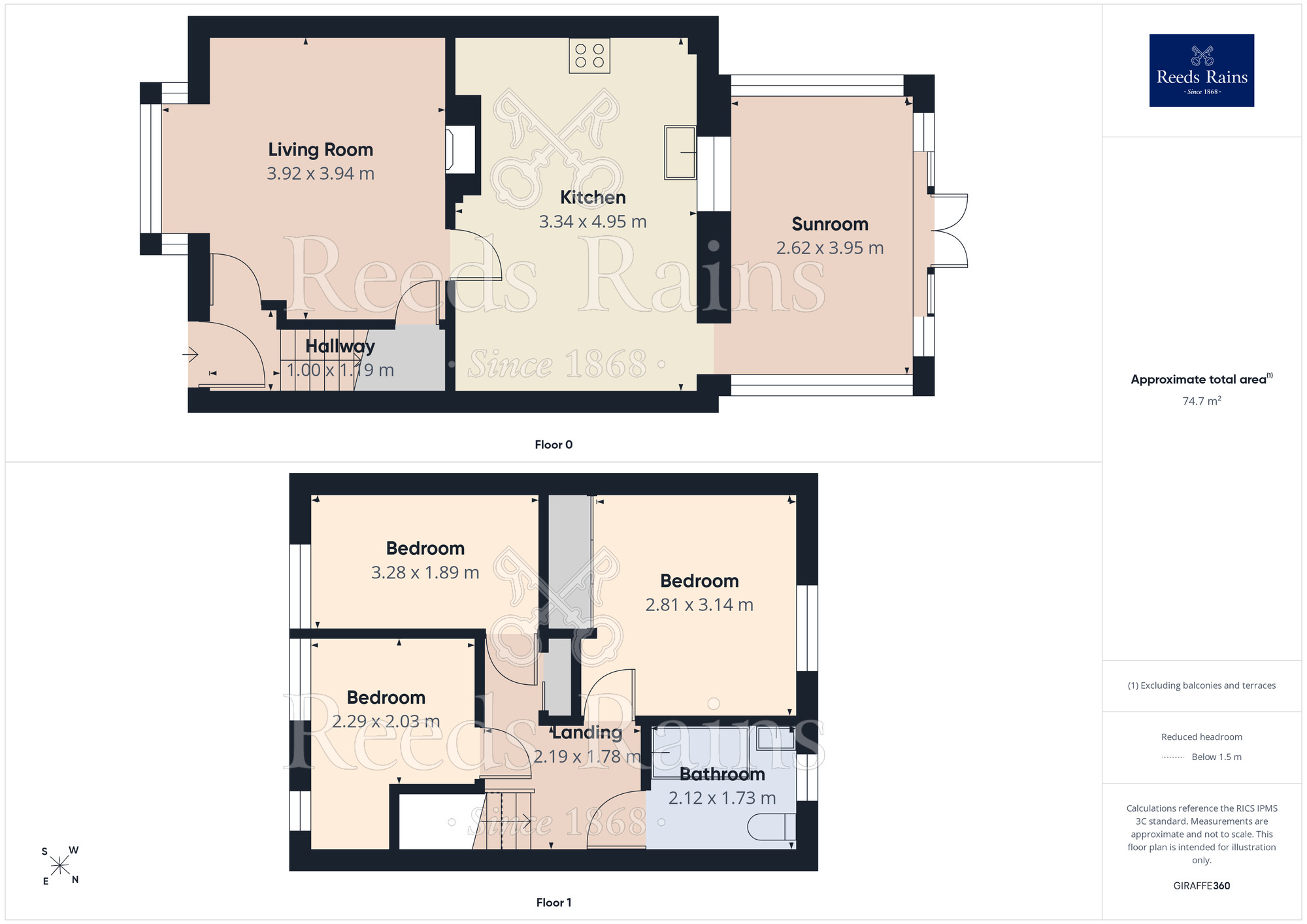 Floorplan of 3 bedroom Mid Terrace House for sale, Coronation Road, Brierfield, Lancashire, BB9