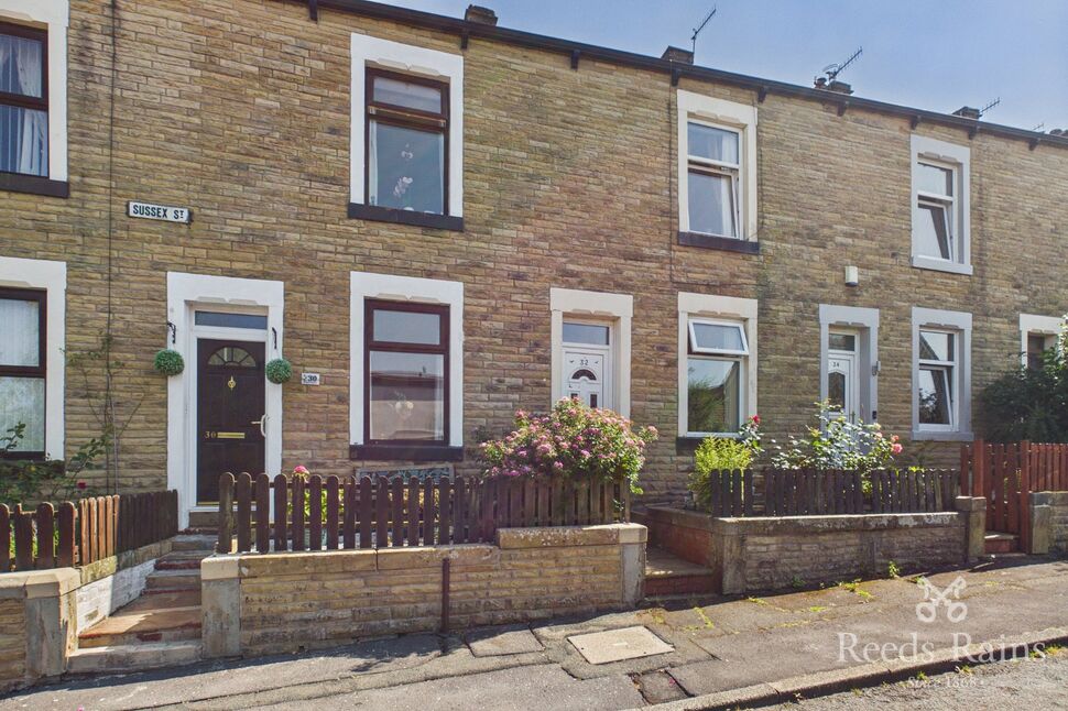 Main image of 2 bedroom Mid Terrace House for sale, Sussex Street, Burnley, Lancashire, BB11