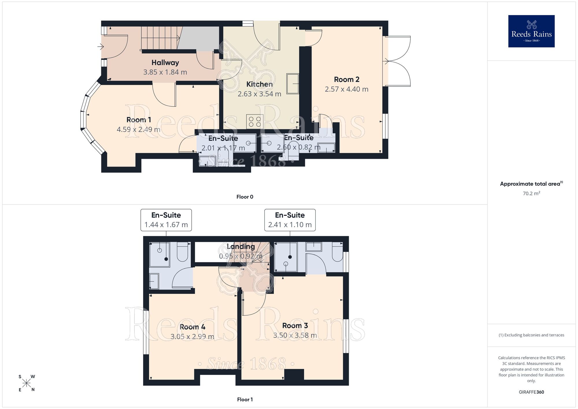 Floorplan of 1 bedroom House to rent, Underley Street, Burnley, Lancashire, BB10