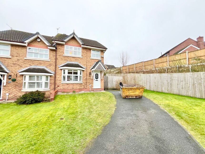 Main image of 3 bedroom Semi Detached House for sale, Hollins Brook Close, Unsworth, Greater Manchester, BL9