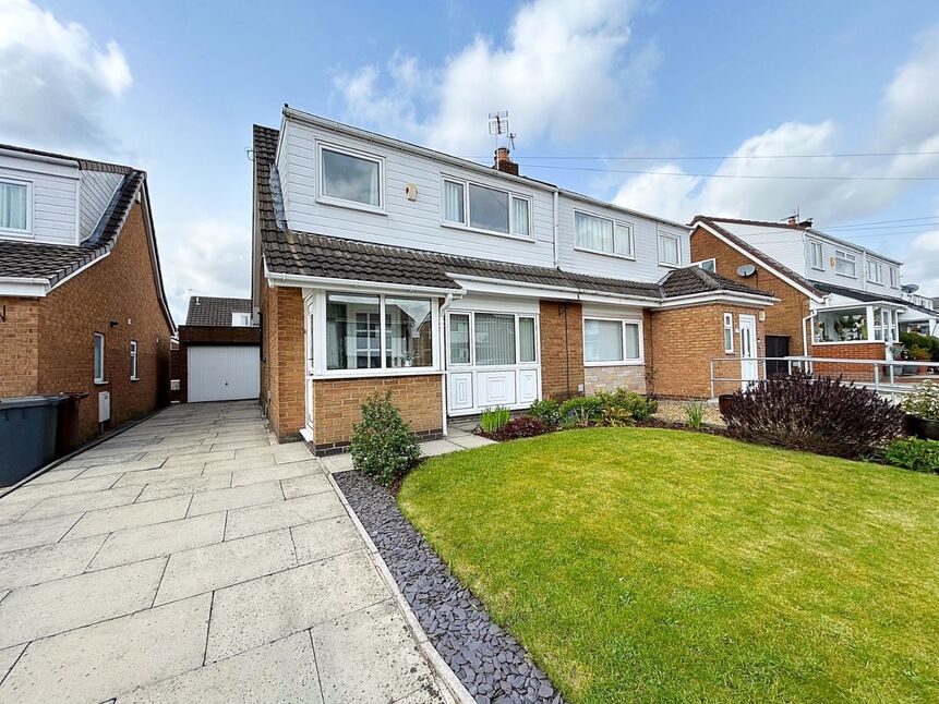 Main image of 3 bedroom Semi Detached House for sale, Bispham Close, Bury, Greater Manchester, BL8