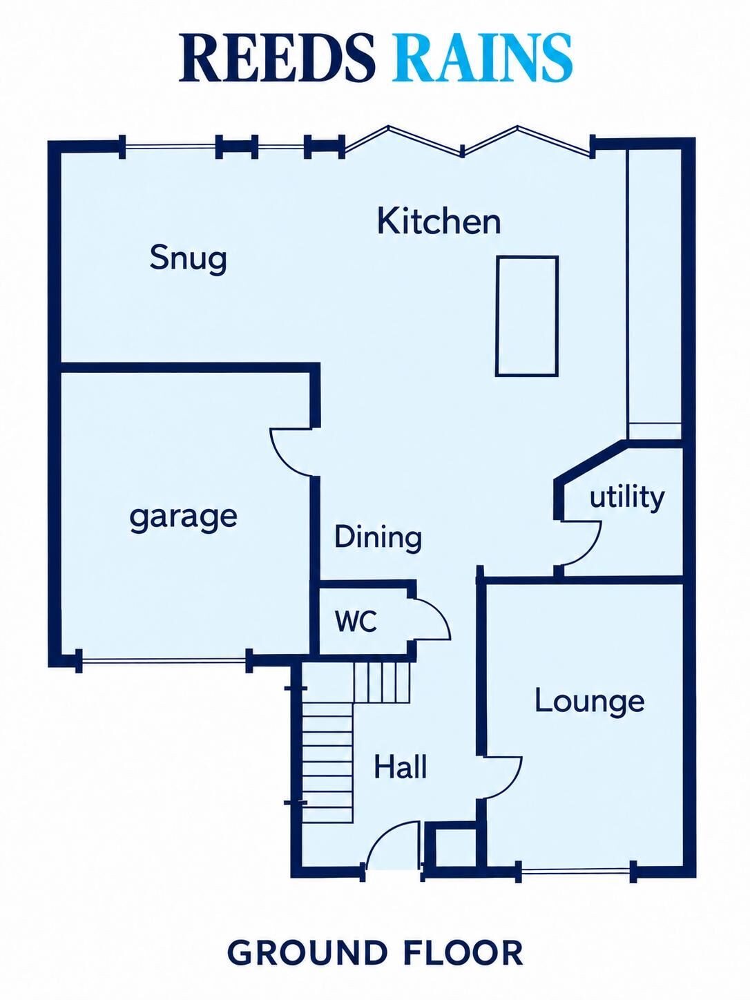 Floorplan of 4 bedroom Detached House for sale, Ashborne Drive, Bury, Greater Manchester, BL9