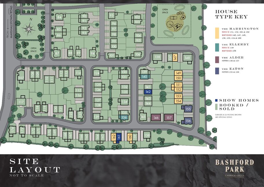 4 bedroom Detached House for sale, Bashford Park, Carrickfergus, BT38