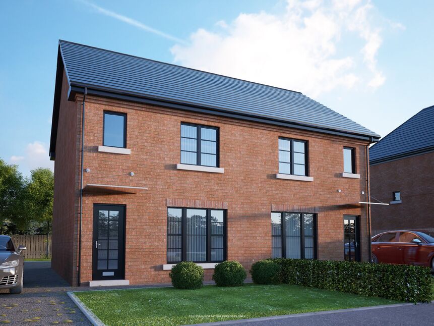 3 bedroom Semi Detached House for sale, Bashford Park, Carrickfergus