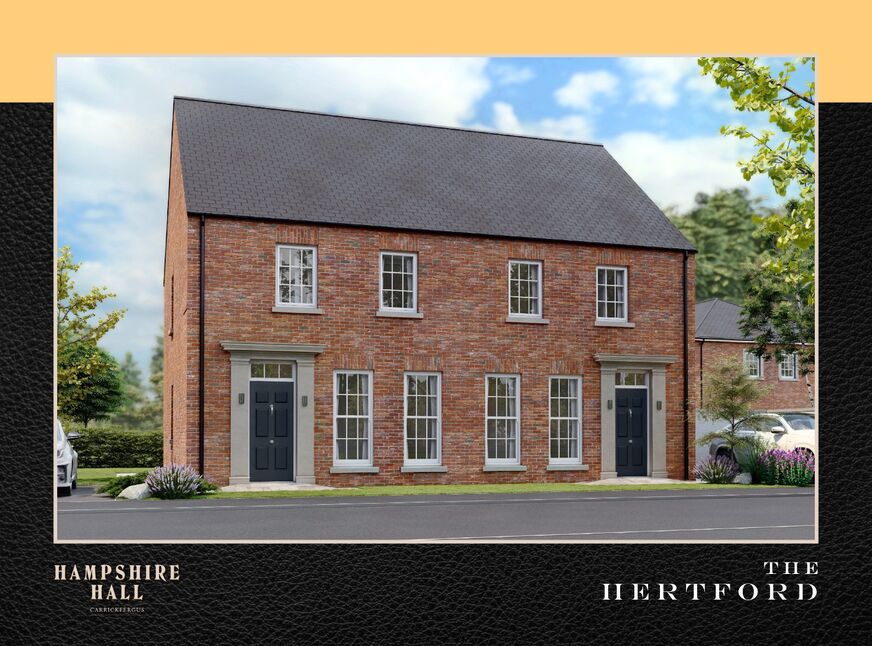 Main image of 3 bedroom Semi Detached House for sale, Hampshire Hall, Carrickfergus, County Antrim, BT38