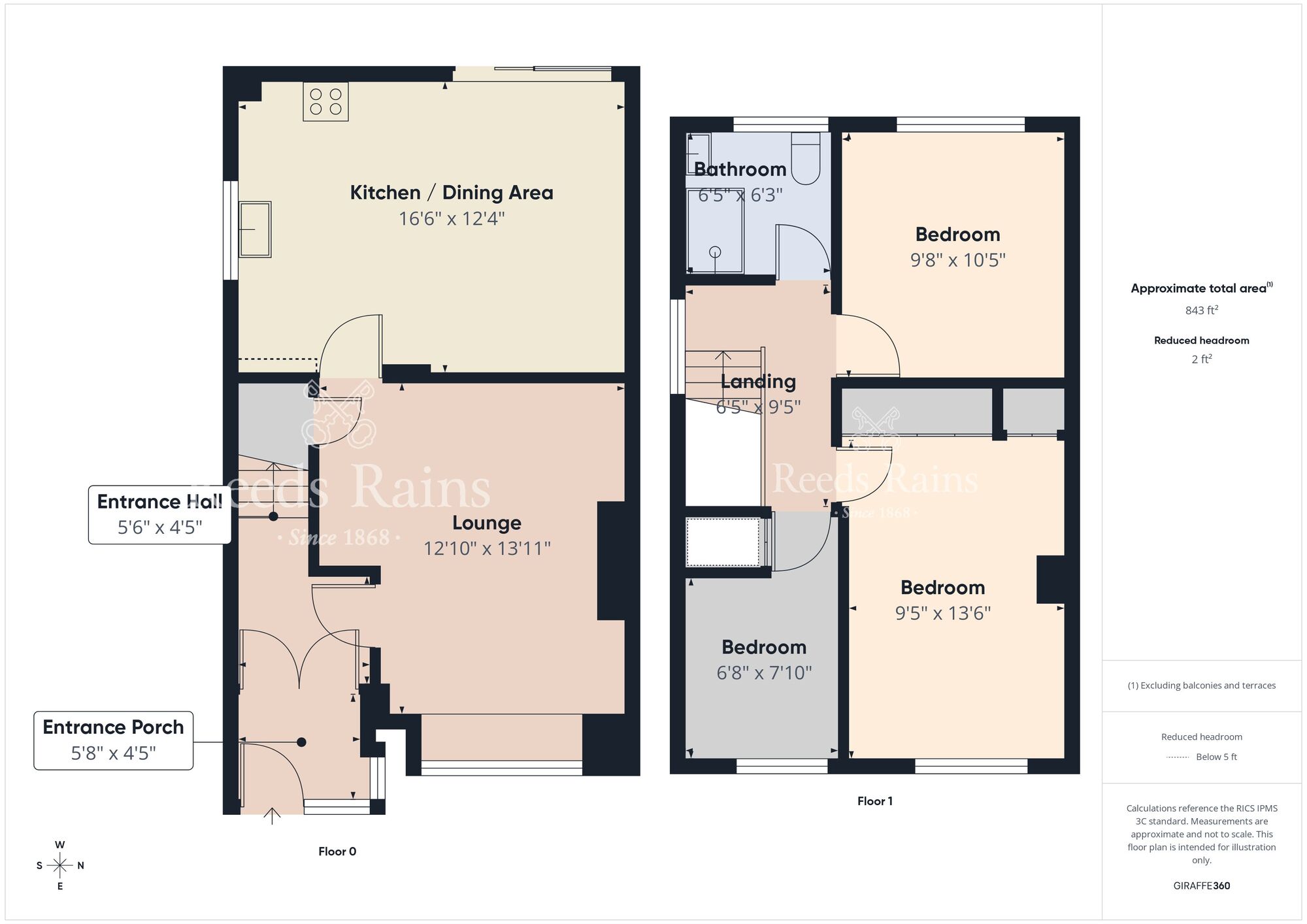 Floorplan of 3 bedroom Semi Detached House for sale, Downshire Road, Carrickfergus, County Antrim, BT38
