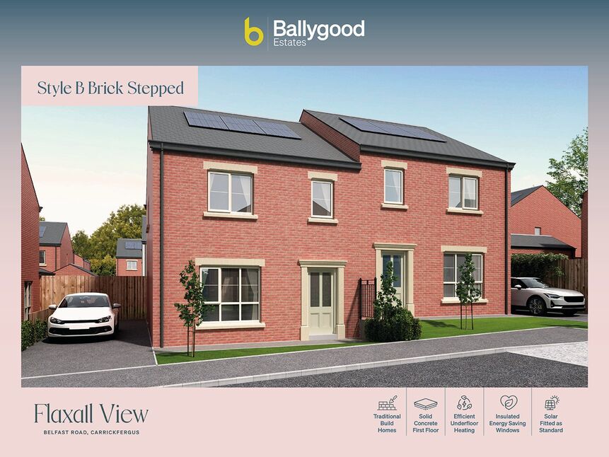 Main image of 3 bedroom Semi Detached House for sale, Belfast Road, Carrickfergus, County Antrim, BT38