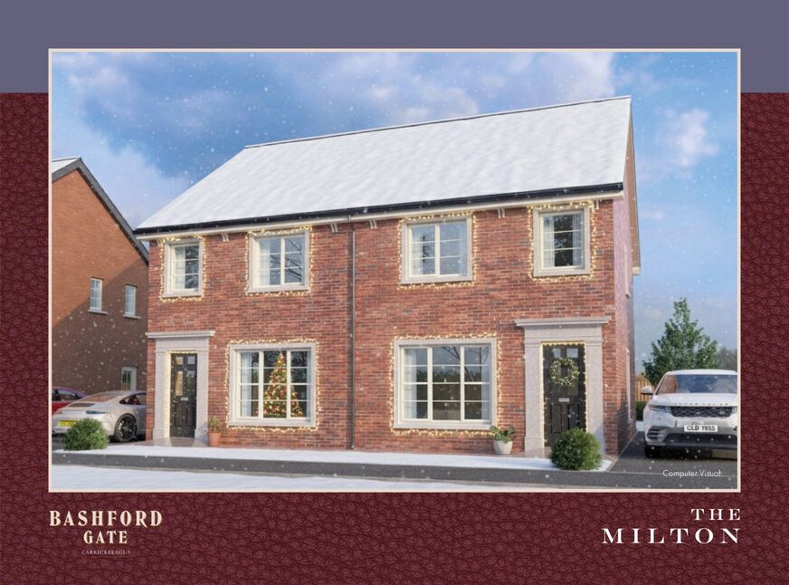 Main image of 3 bedroom Semi Detached House for sale, Bashford Gate, Carrickfergus, BT38
