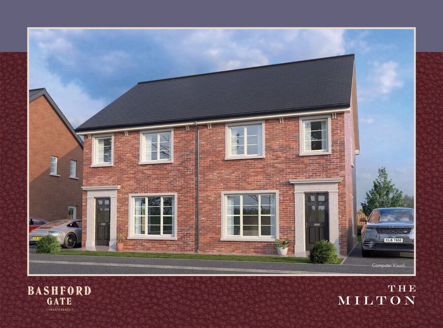 Main image of 3 bedroom Semi Detached House for sale, Bashford Gate, Carrickfergus, BT38
