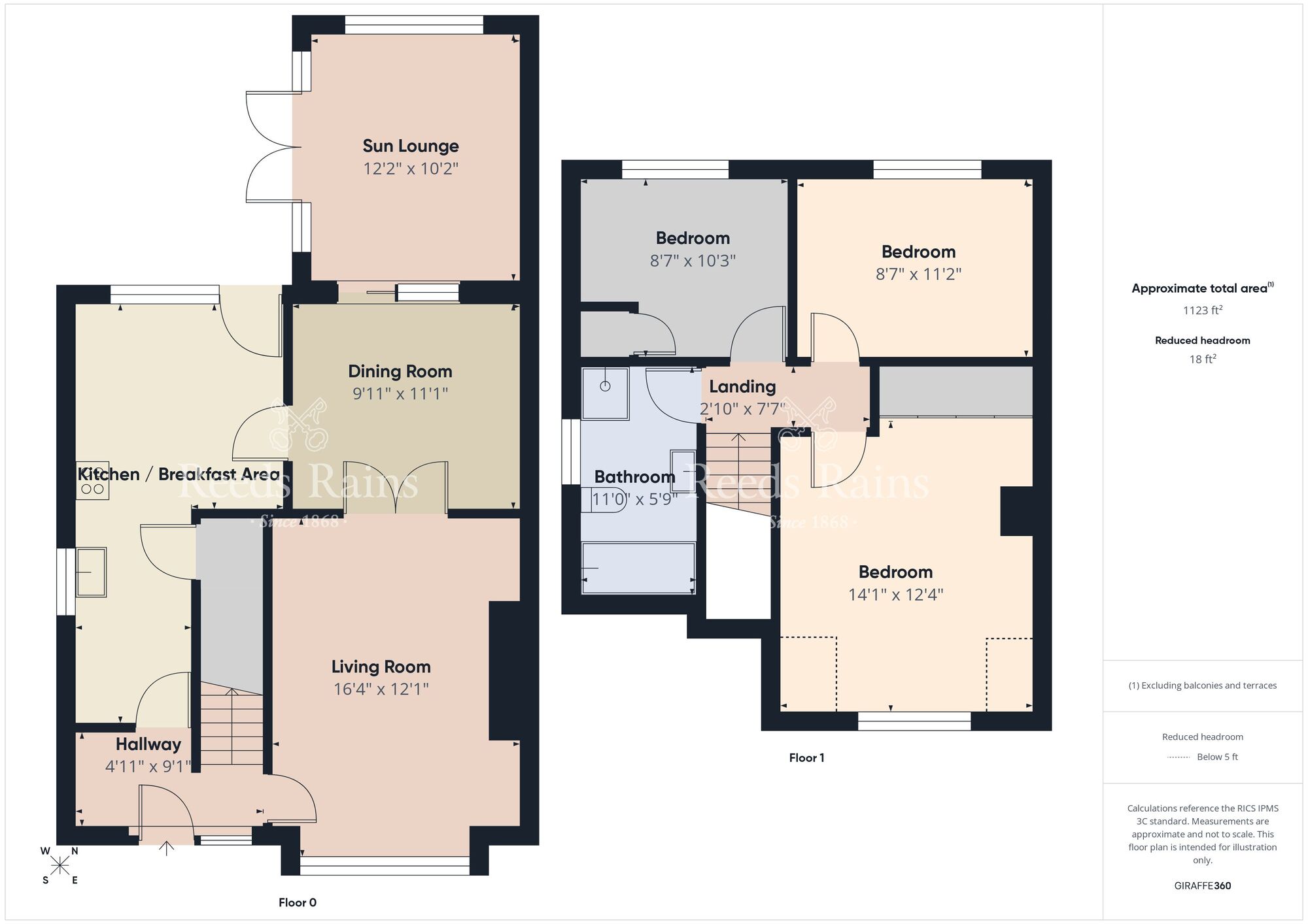 Floorplan of 3 bedroom Detached House for sale, Town Park, Carrickfergus, County Antrim, BT38