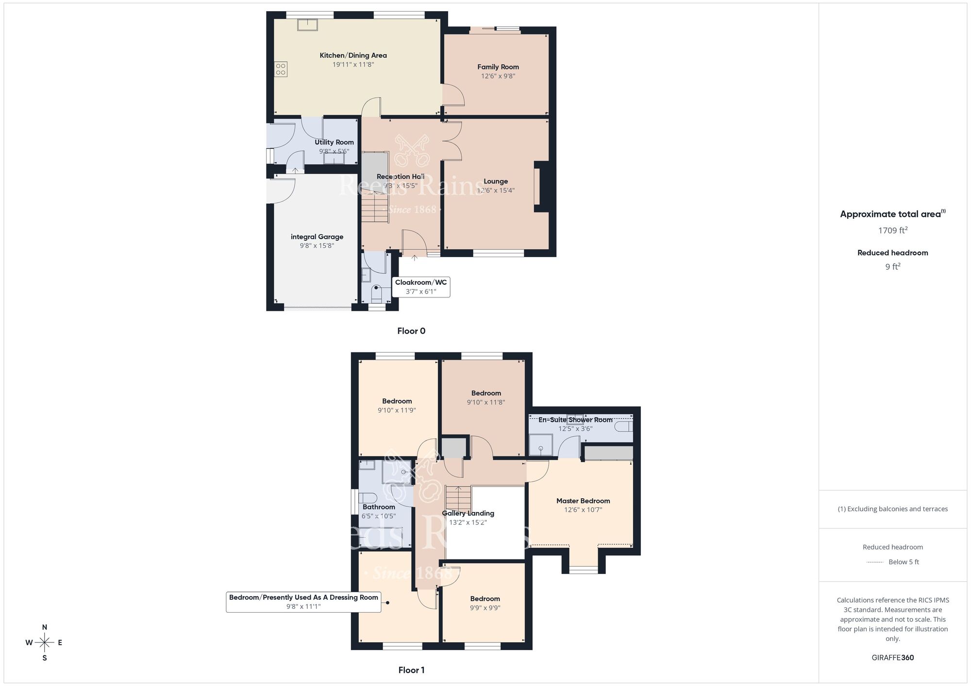 Floorplan of 5 bedroom Detached House for sale, Portsmouth Gardens, Carrickfergus, County Antrim, BT38
