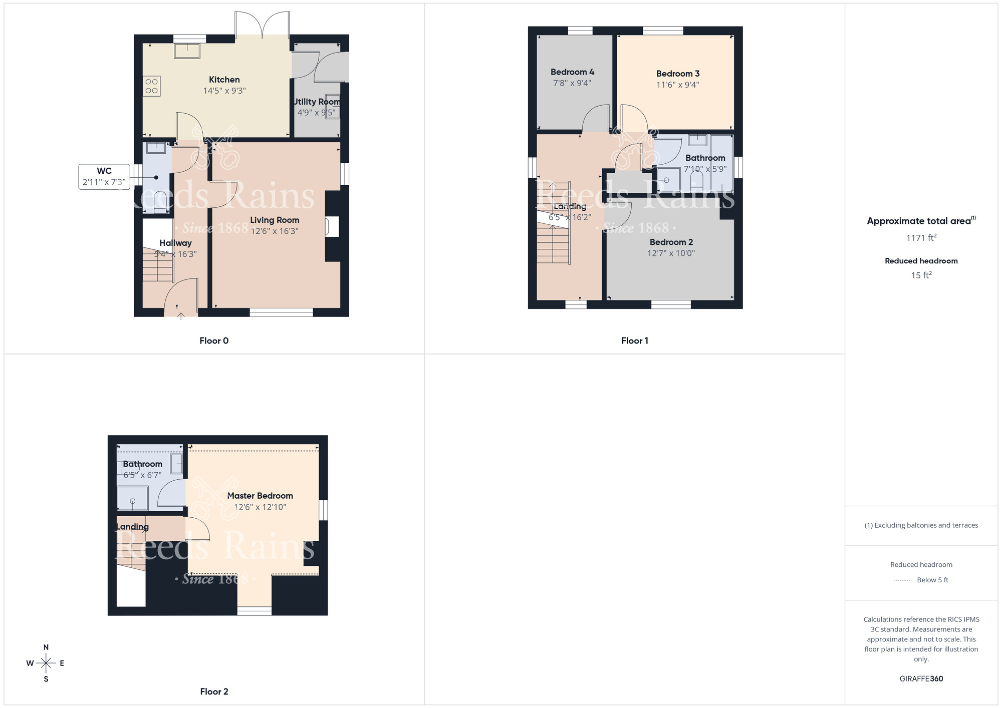 Floorplan of 4 bedroom Detached House for sale, North Court, Carrickfergus, County Antrim, BT38