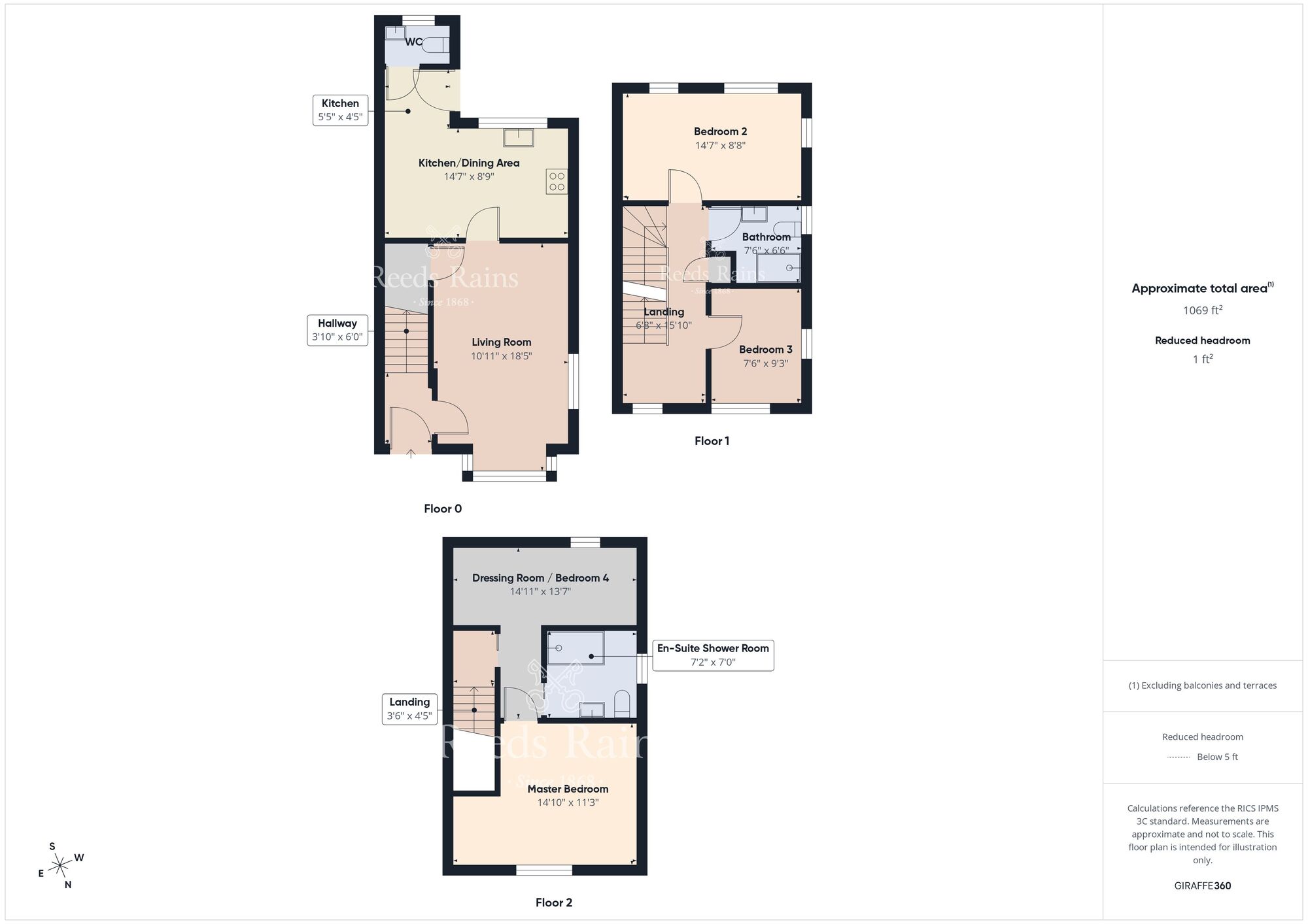Floorplan of 4 bedroom Semi Detached House for sale, Rose Place, Reids Road, Larne, BT40