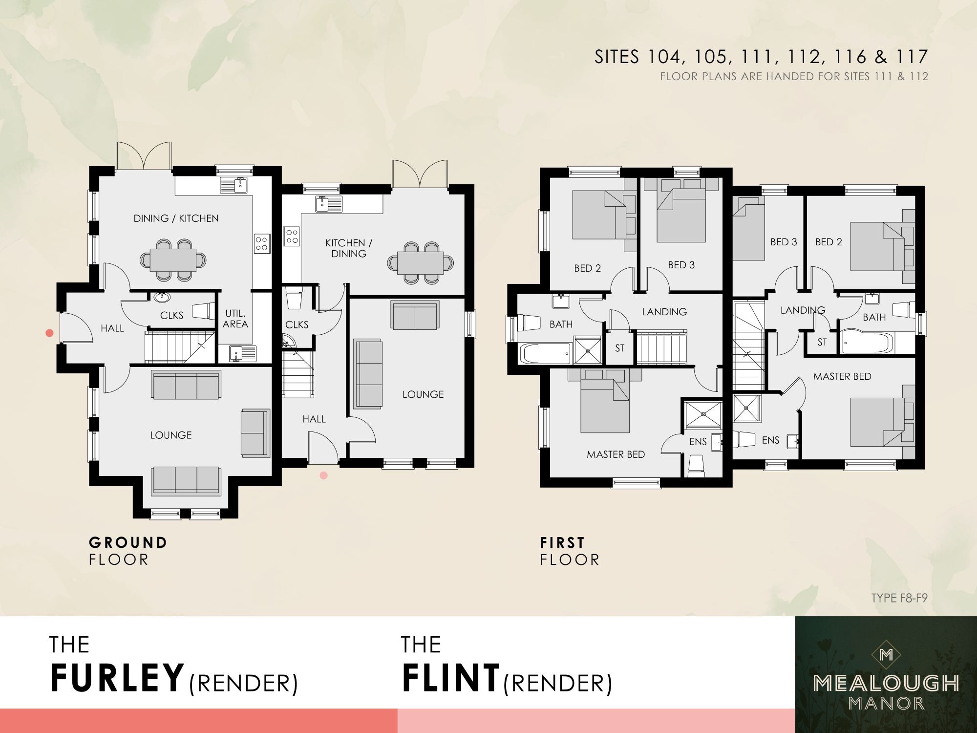 Floorplan of 3 bedroom Semi Detached House for sale, Mealough Manor, Carryduff, County Down, BT8