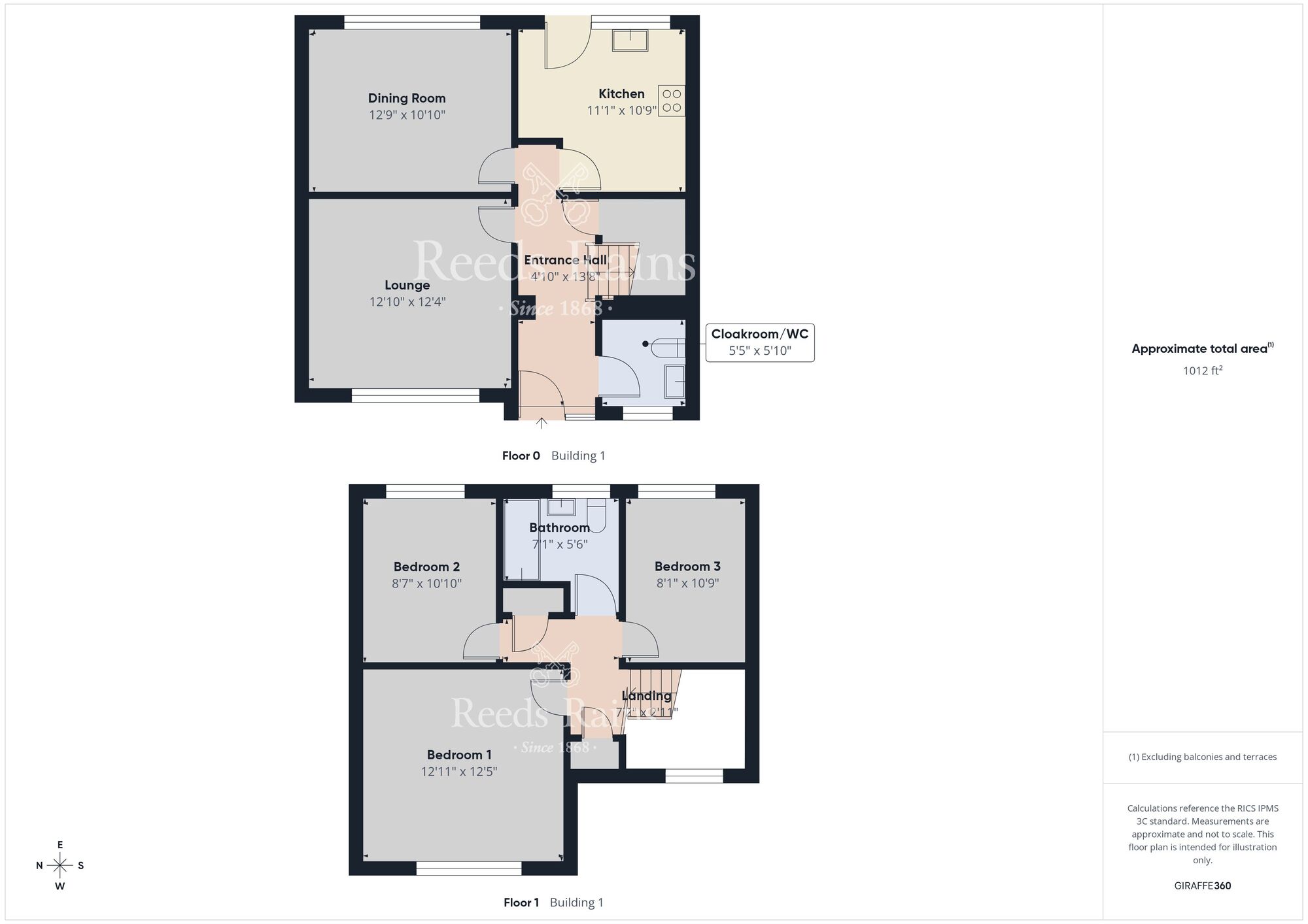 Floorplan of 3 bedroom Detached House for sale, Fairview Park, Carrickfergus, County Antrim, BT38