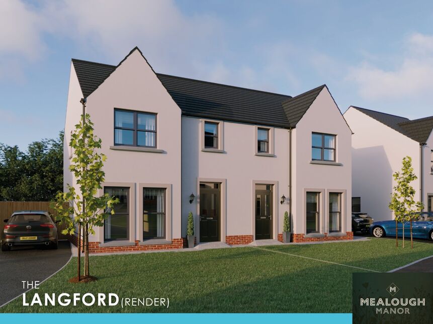 Main image of 3 bedroom Semi Detached House for sale, Mealough Manor, Carryduff, County Down, BT8