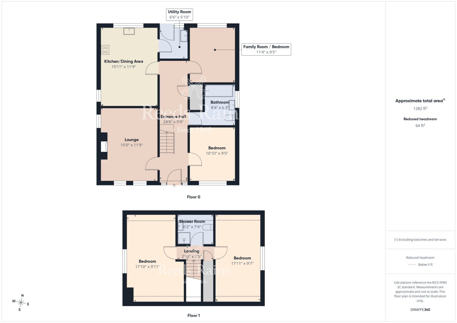 Floorplan of 4 bedroom Detached House for sale, Bluefield Way, County Antrim, BT38