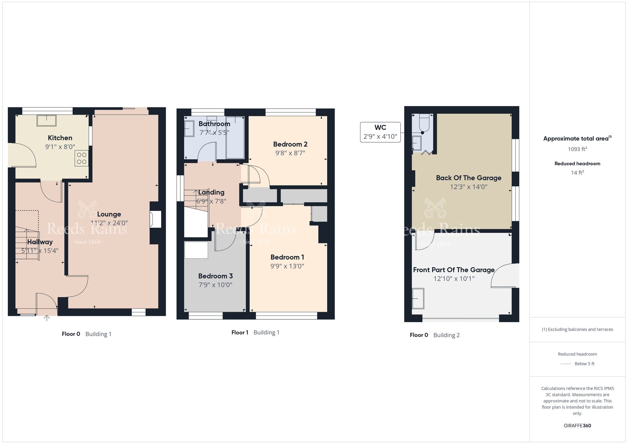 Floorplan of 3 bedroom Semi Detached House for sale, Tern Crescent, Carrickfergus, County Antrim, BT38